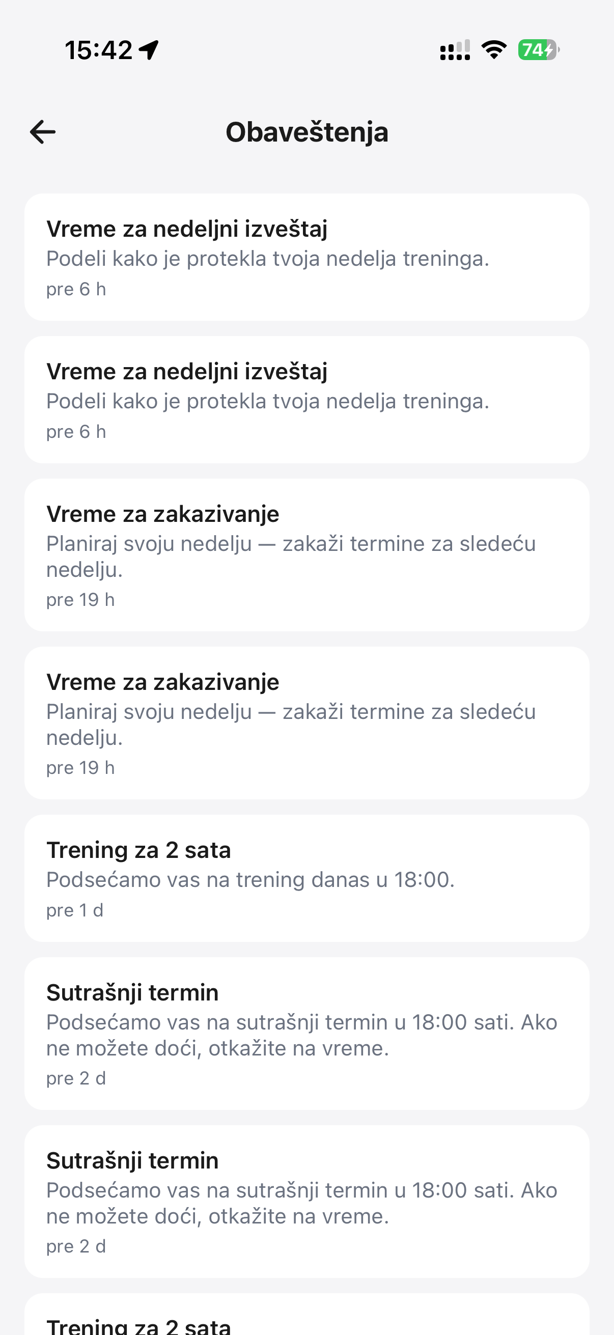 Notifications